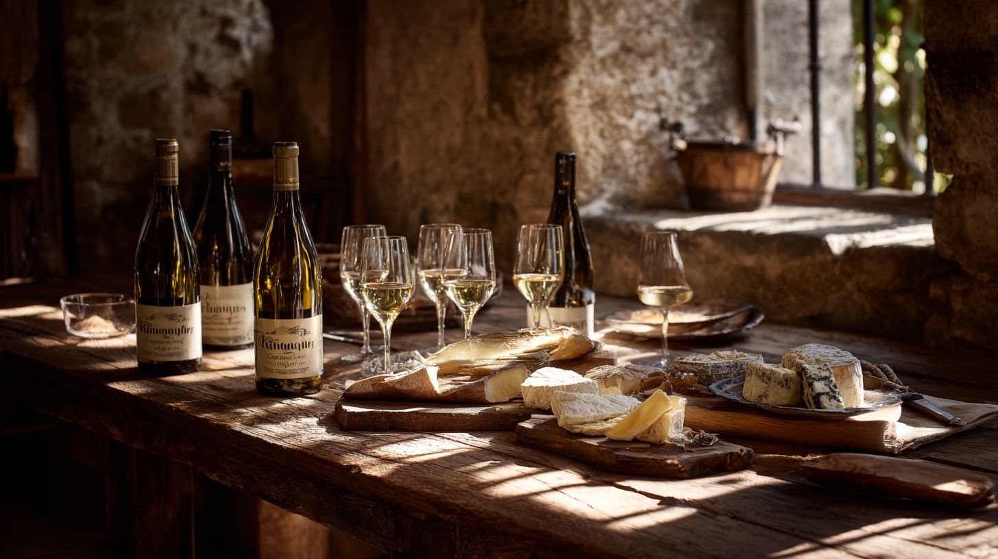Chenin blanc d’Anjou et de Touraine aux arômes de miel, coing et fleurs blanches